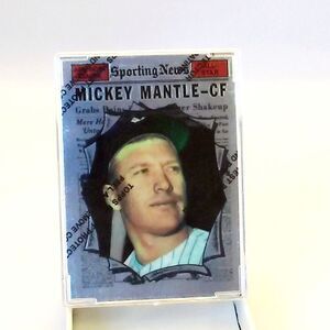 Topps 1961 #578 Reprint – Mickey Mantle Retro Edition